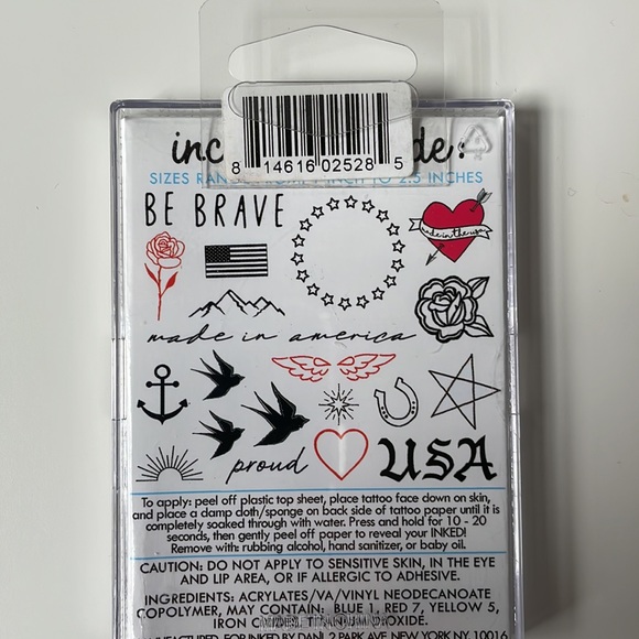 INKED by dani temporary tatoos - Picture 5 of 5